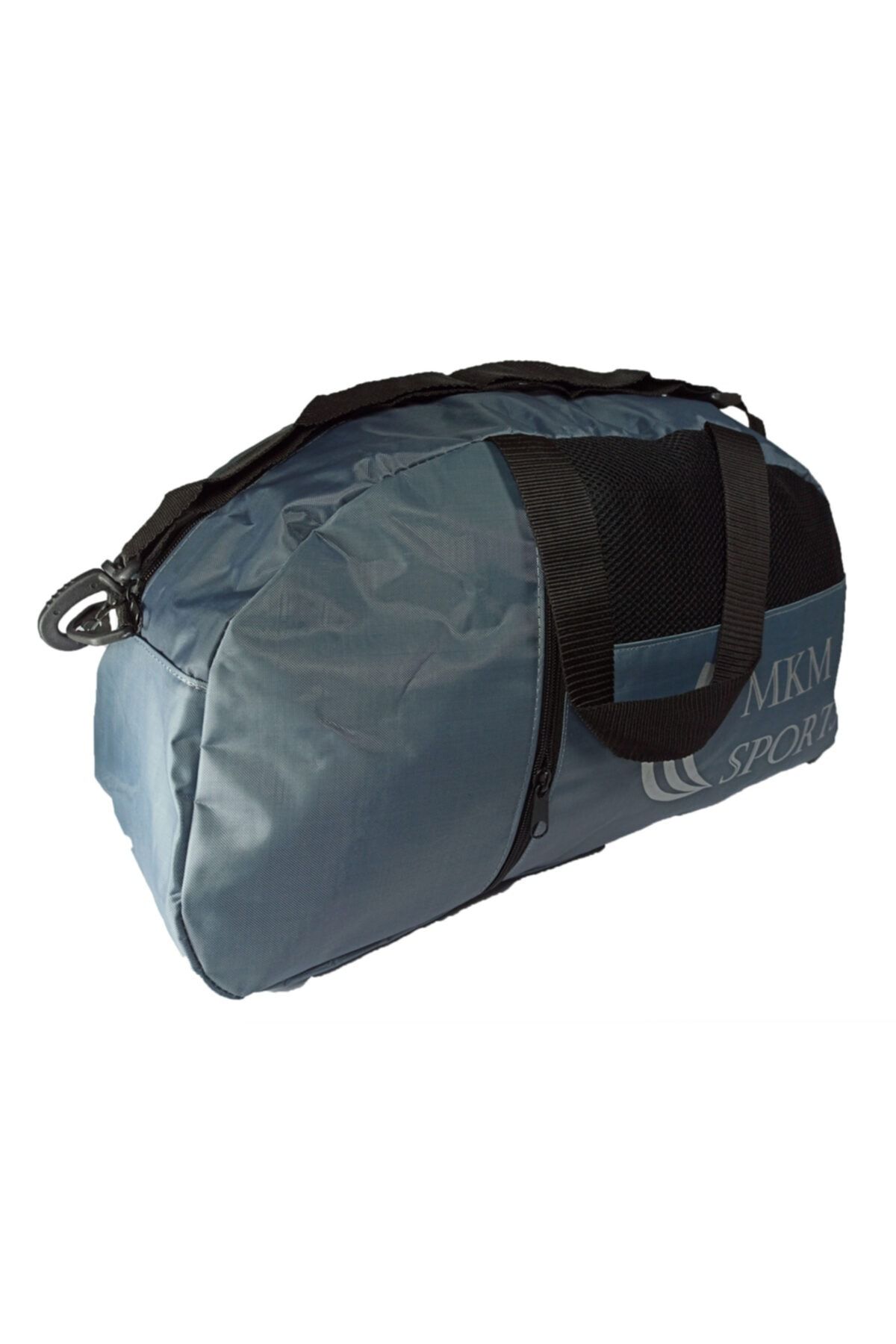 REAL Unisex Gri Spor Çantası