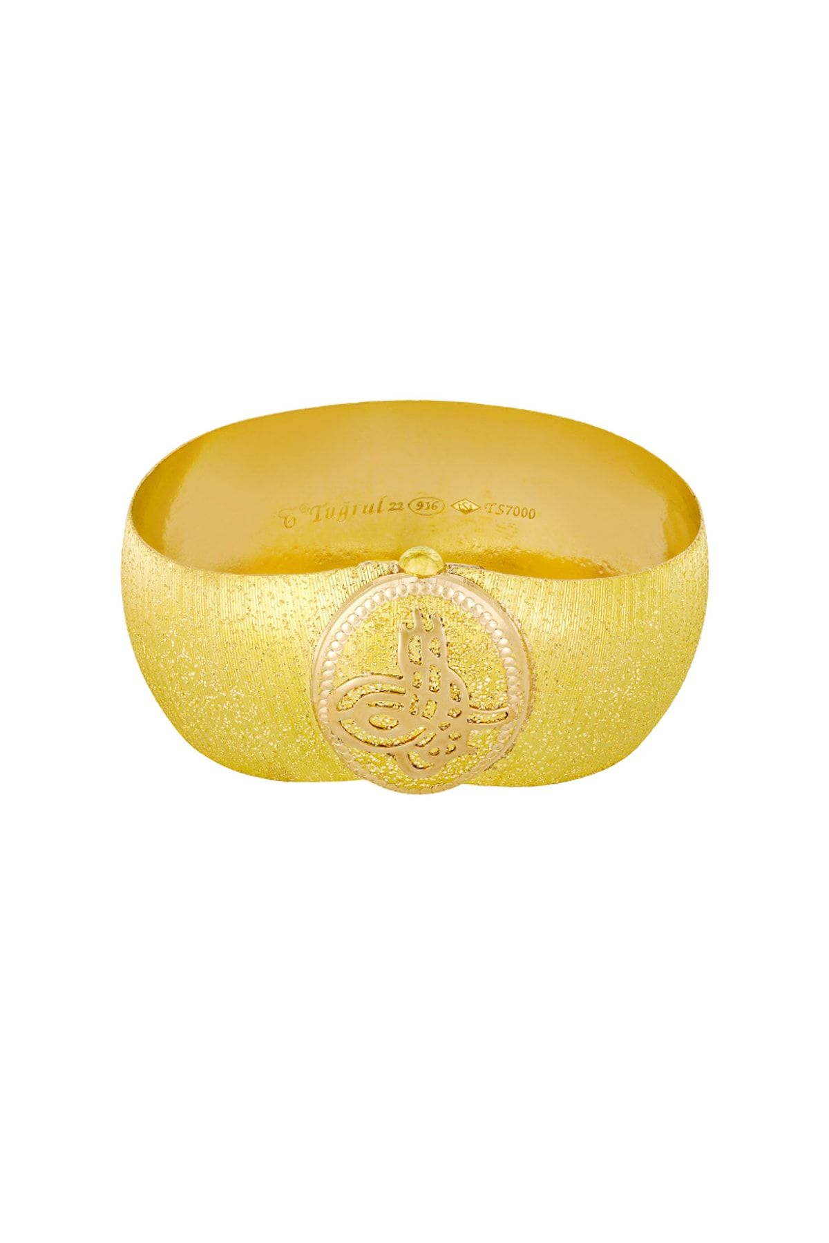 Tuğrul Kuyumculuk 43 gr(gram) 27 mm 22 Ayar İşçiliksiz Bilezik
