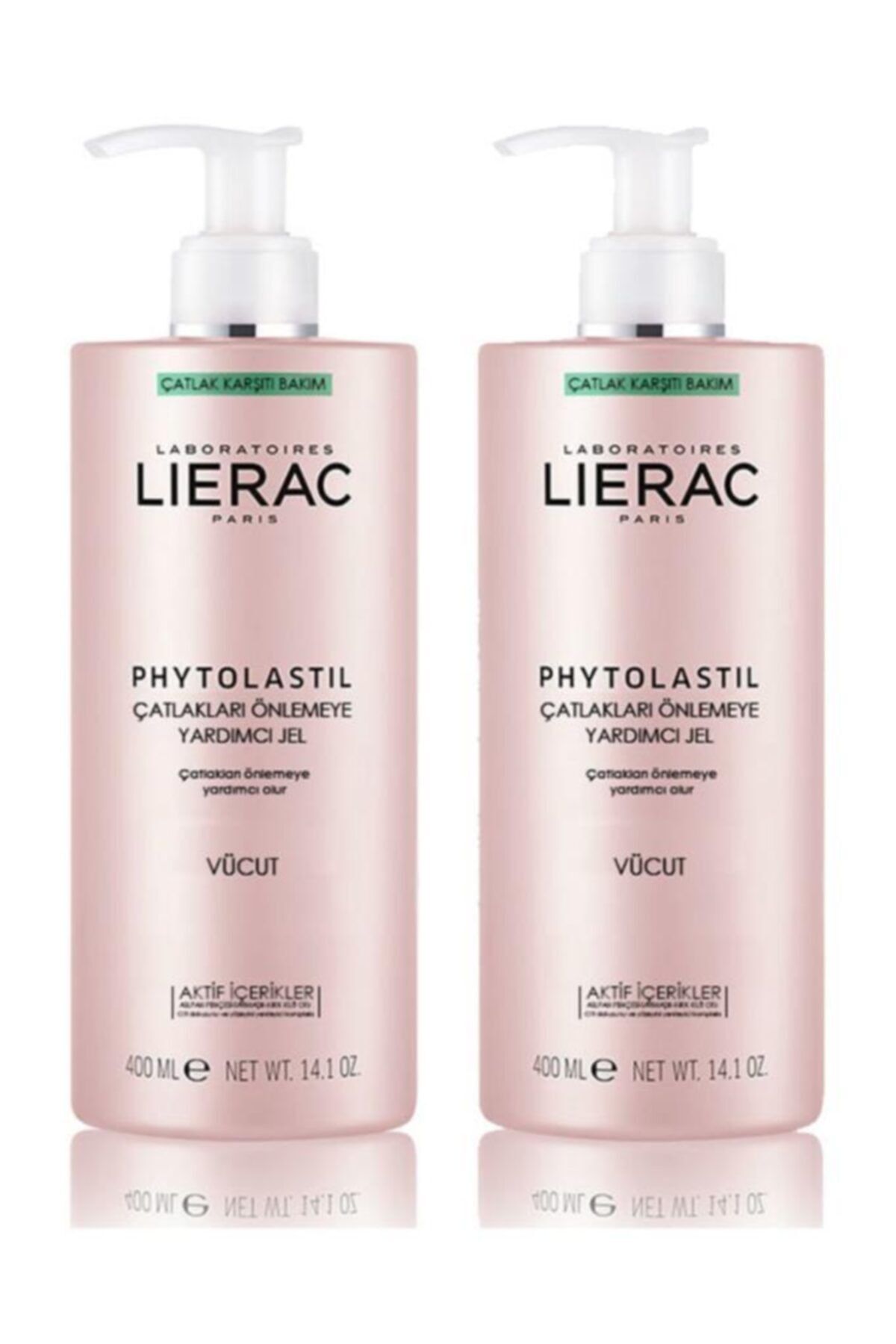 Lierac Phytolastil Jel Çatlak Karşıtı Bakım 2x400 Ml