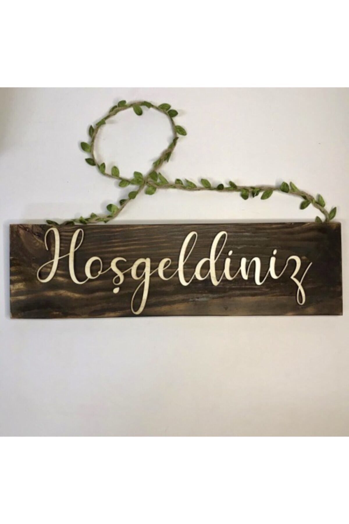 Creatölye Hoşgeldiniz Kapı Süsü