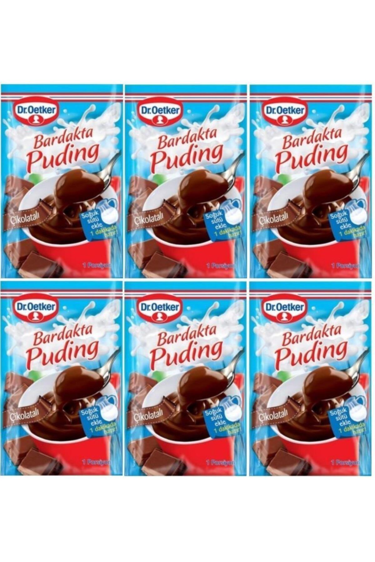 Dr Oetker Bardakta Puding Cikolatali 35 Gr 6 Adet Trendyol