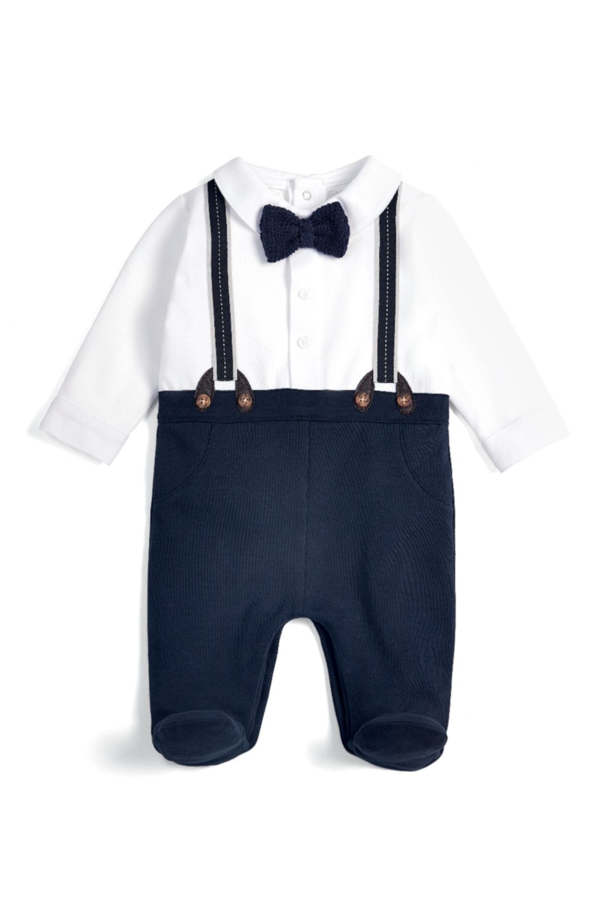 mamas papas erkek bebek lacivert papyonlu takim fiyati yorumlari trendyol