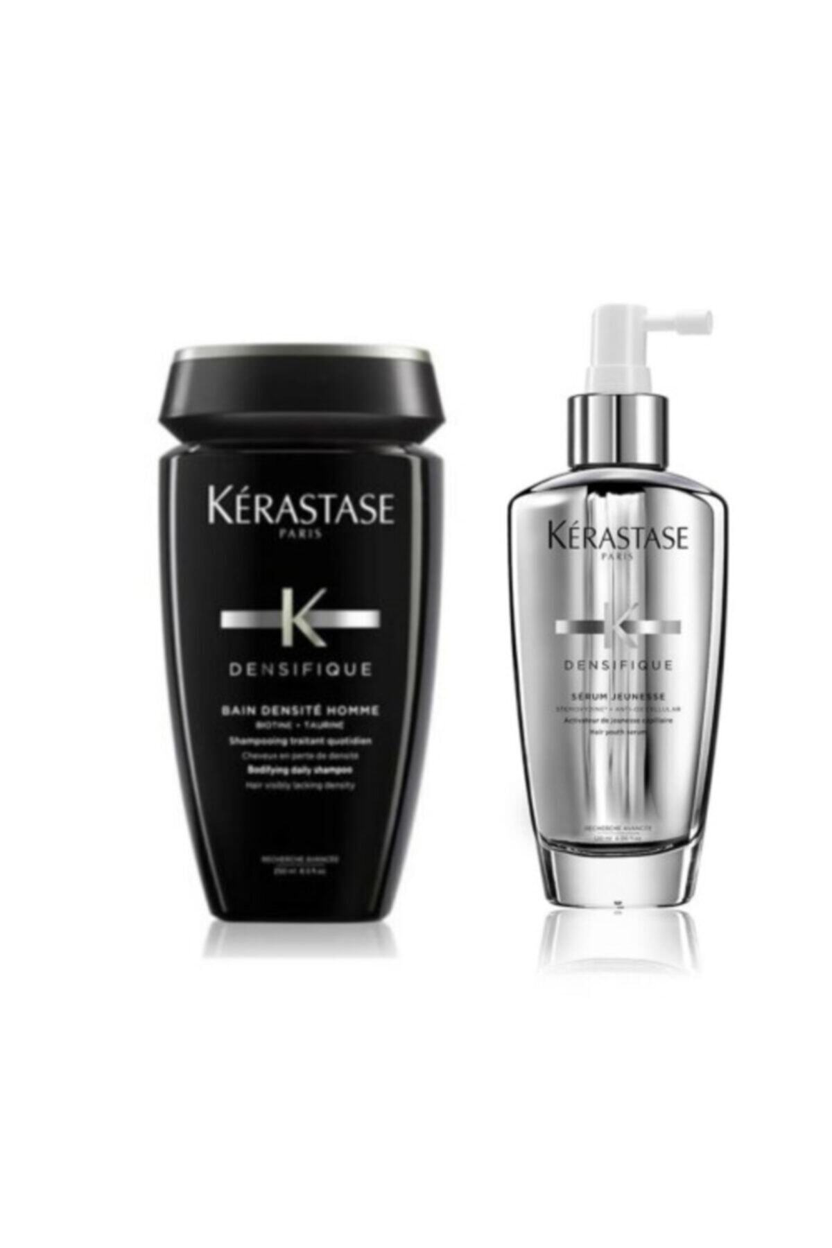 kerastase densifique erkek sampuani 250 ml densifique jeunesse genclik aktivatoru sac serumu 100 ml fiyati yorumlari trendyol