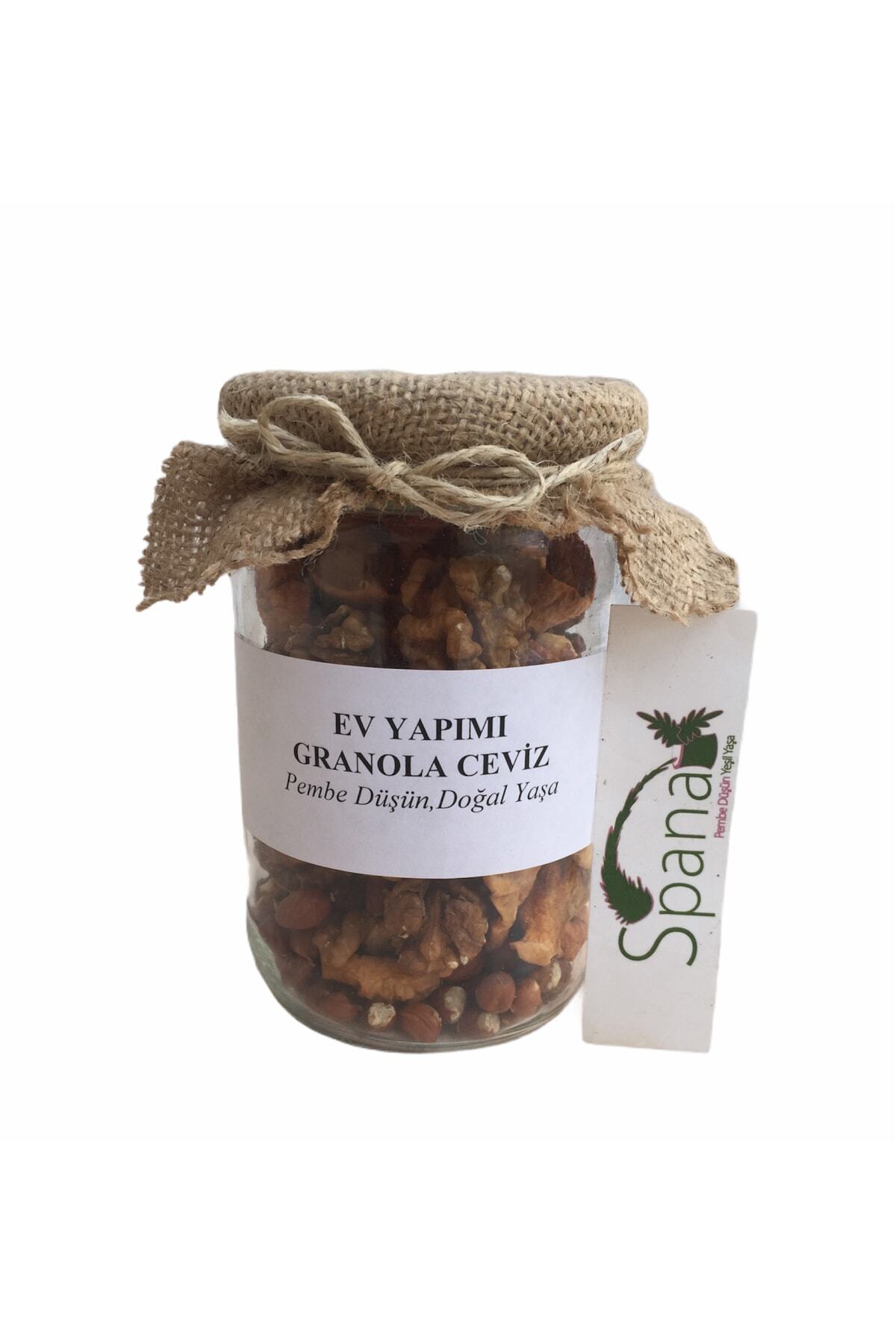 SPANA Köyden Granola Ceviz Ev Yapımı Katkısız 220 gr