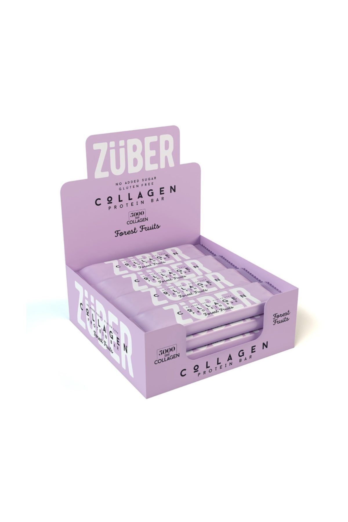 Züber Orman Meyveli Kolajen Protein Bar 35 G - 12 Adet X 35gr