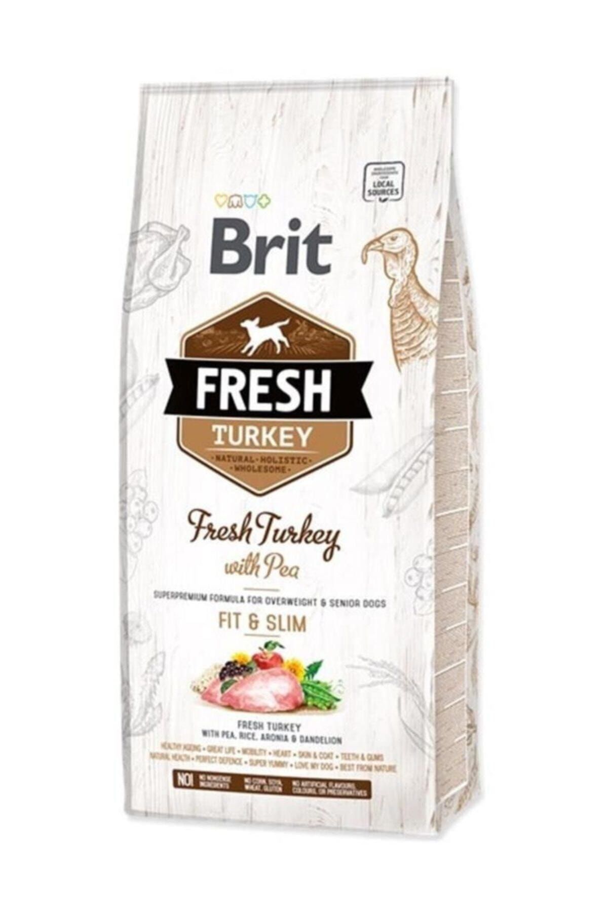Brit Care Brit Fresh Hindili Bezelyeli Light Köpek Maması 12 Kg
