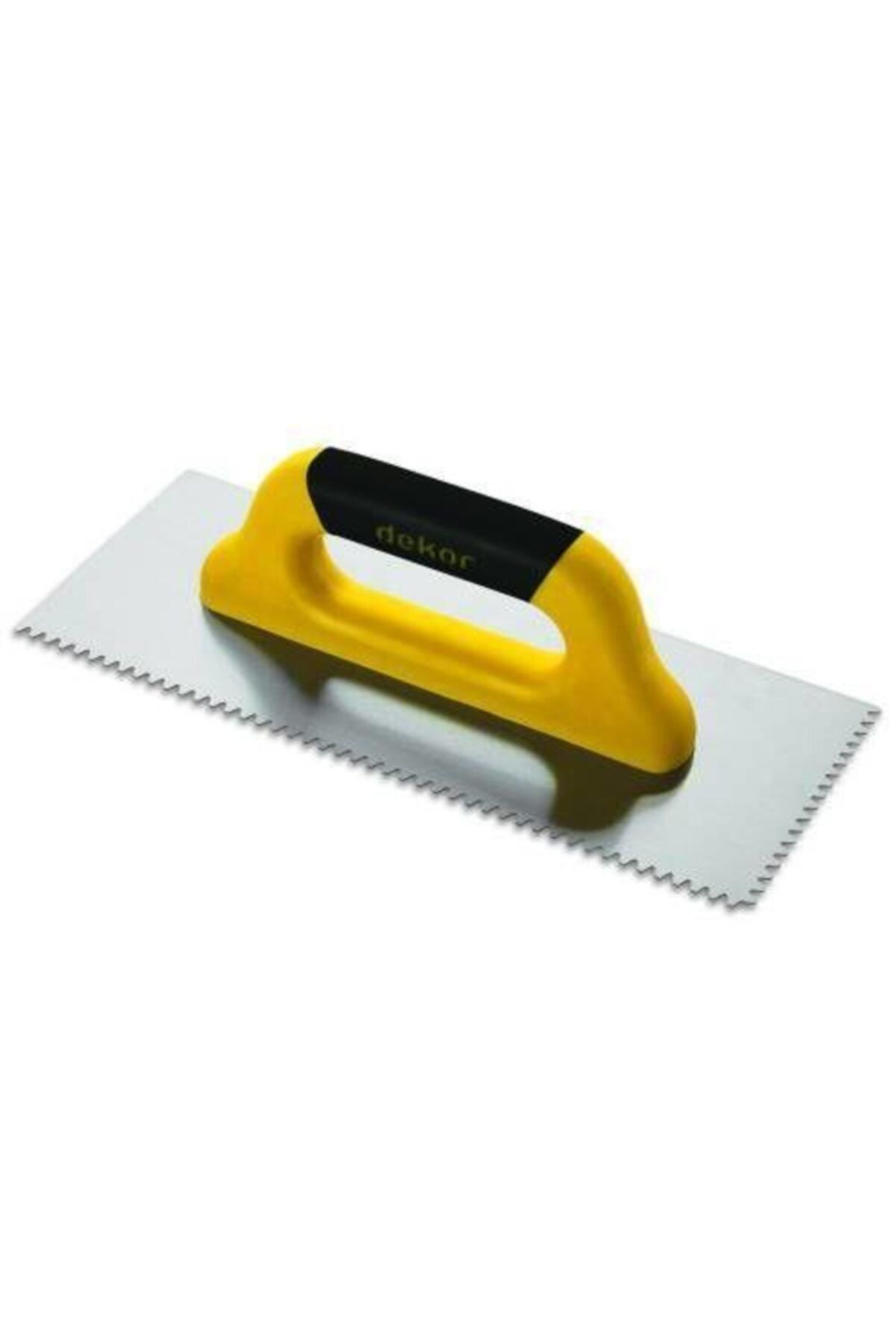Dekor 414 Seramik Malası Kapalı Plastik Saplı 4x4 Diş 50 Cm