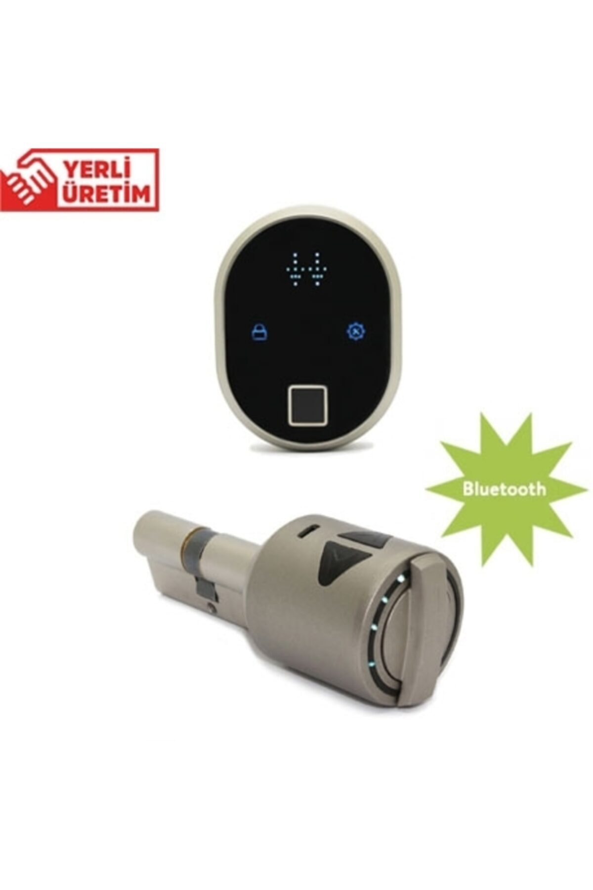 Desi Alarm Parmak Izli Ve Bluetooth Modüllü Akıllı Kilit (utopic R Ubf2c100)
