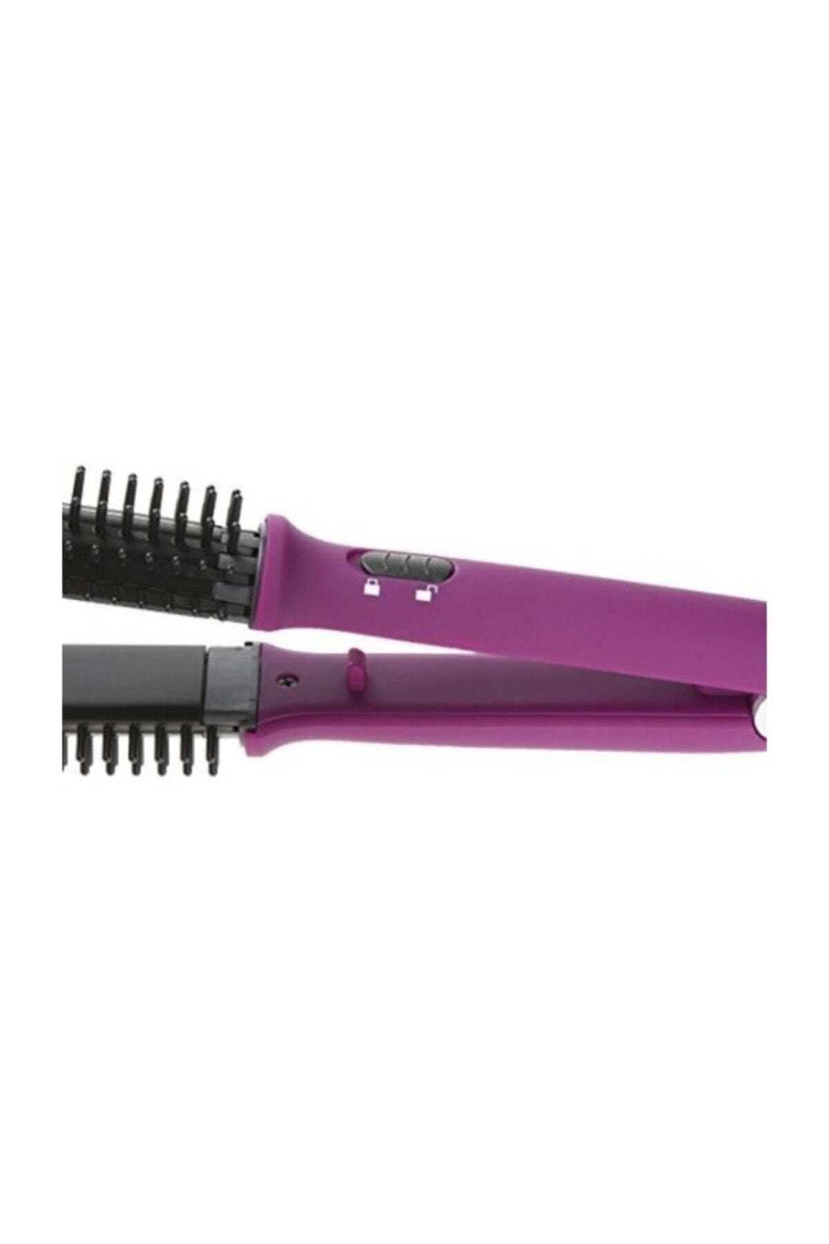 By adm Instyler Ionic Styler - Kıvırcık Saç Tarağı Ve Düzleştirici Tarak In015