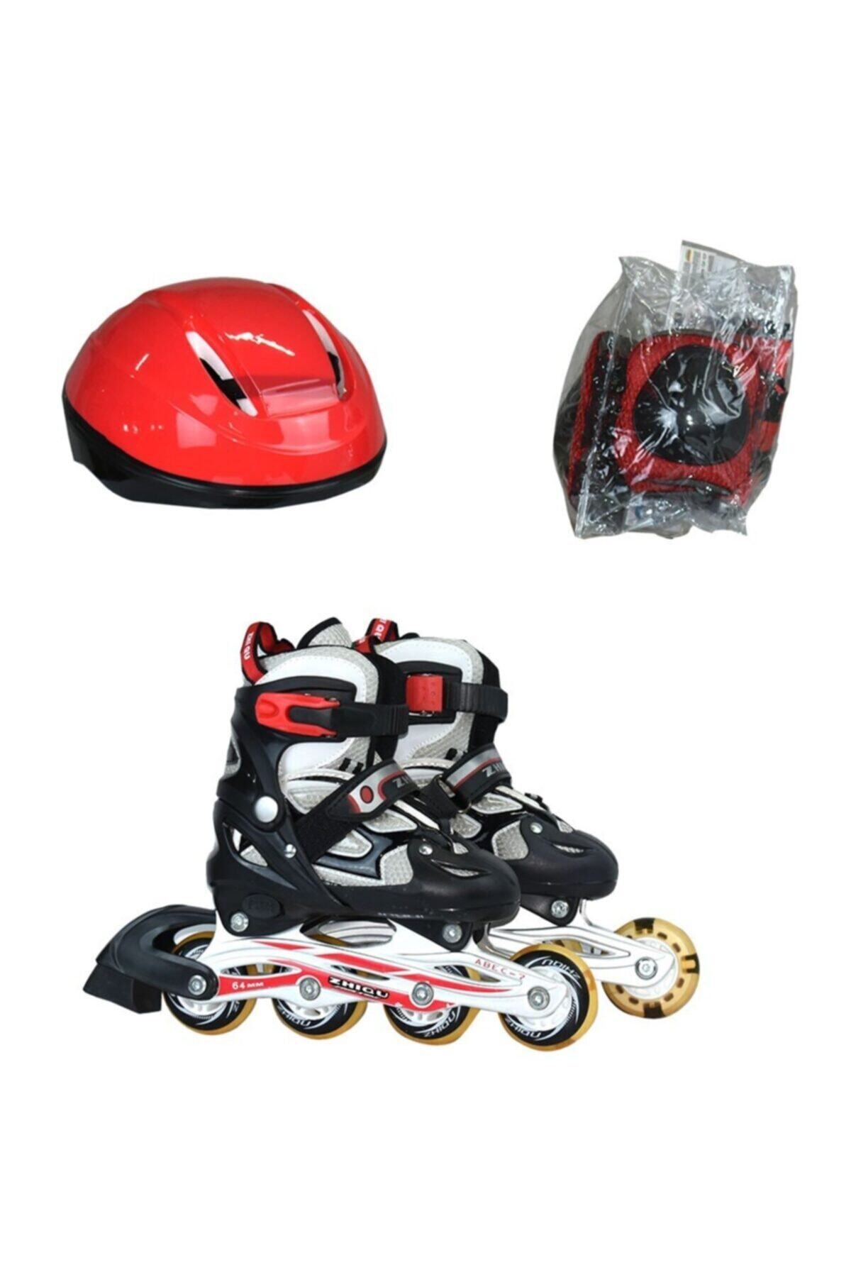 Furkan Işıklı Paten Set 31-34 Gri