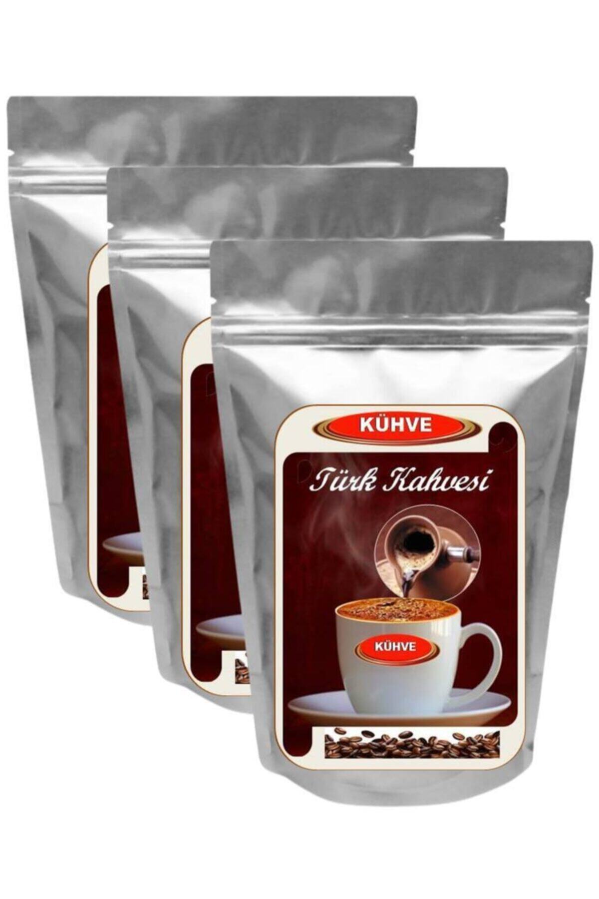 KÜHVE Türk Kahvesi 100 Gr 3'lü Paket