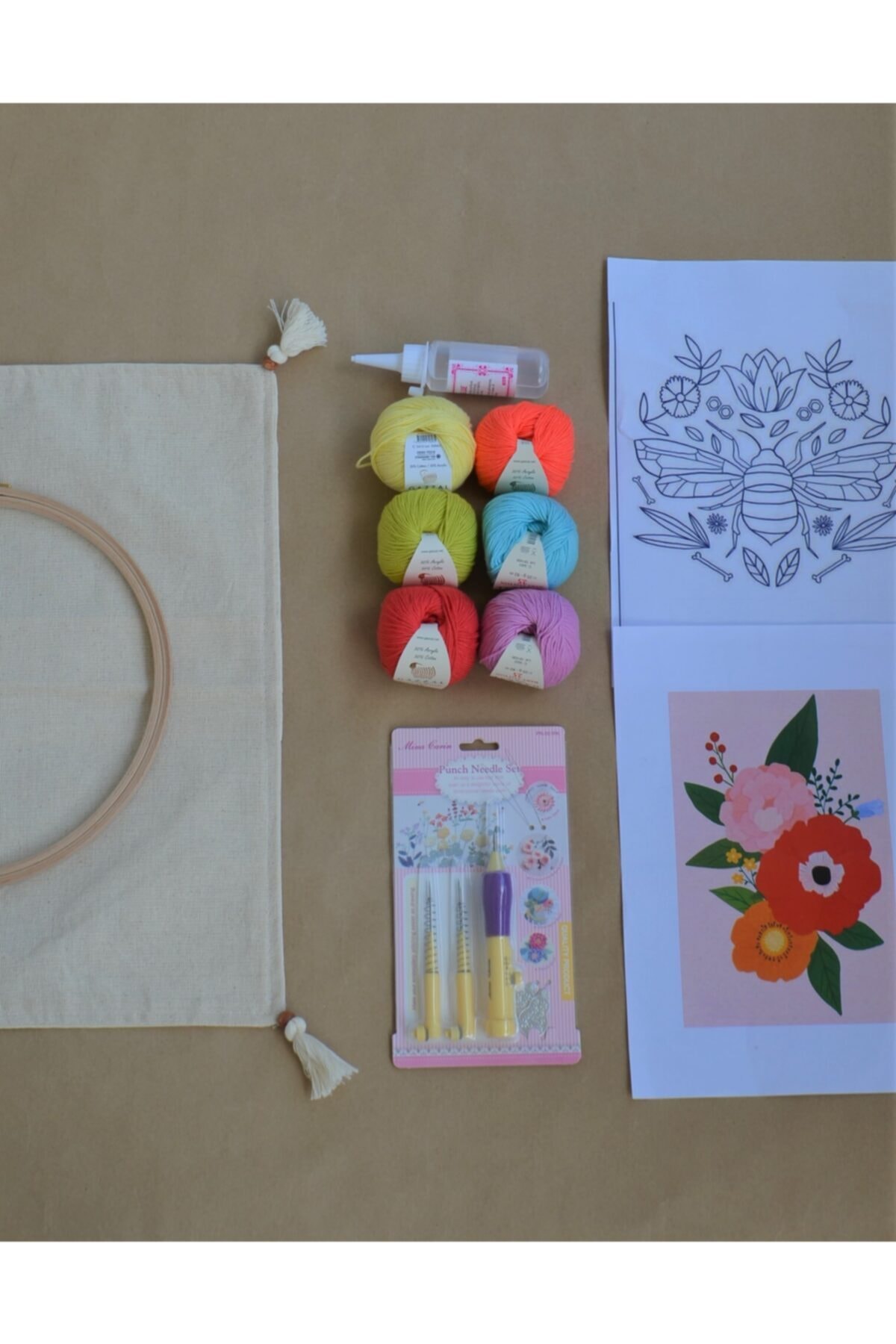 Bir Kutu Punch Hazır Kırlent Punch Set