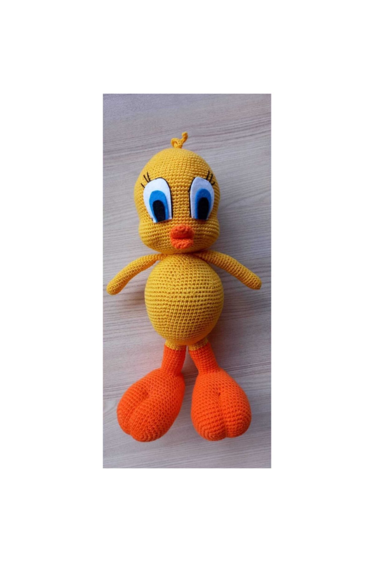 ERENİTY Tweety Civciv Organik Oyuncak Amigurumi Uyku Arkadaşı