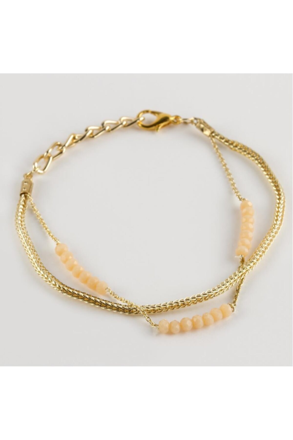 LAUREL DREAM Ikili Kristal Zincir Bileklik