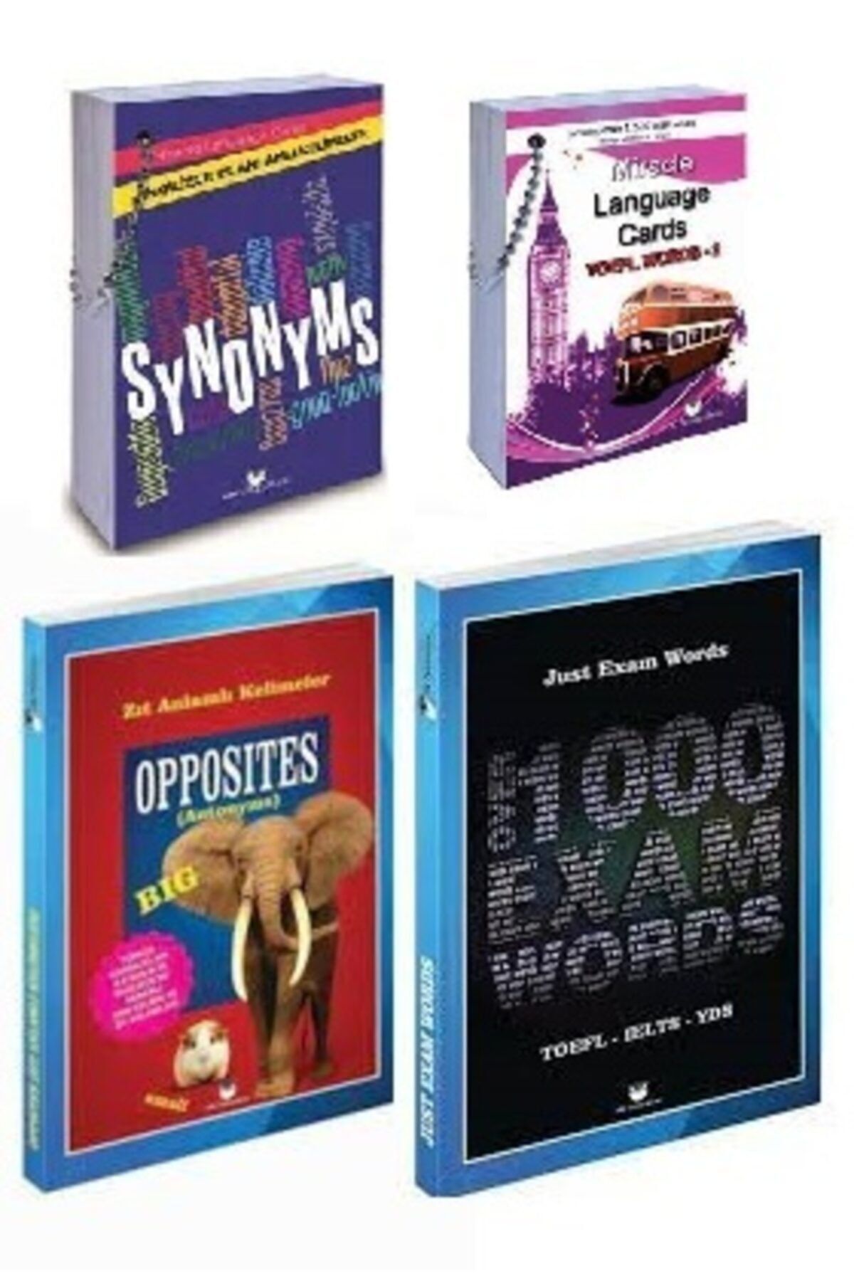 MK Publications Ingilizce Sınavlara Hazırlık Seti - Synonyms - Exam Words - Ielts - Yds - Kpds - Toefl