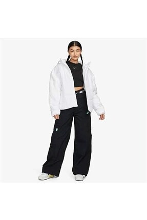 Sportswear Therma-Fit Essentials Puffer Full-Zip Kadın Mont FB7672-100 Image 1