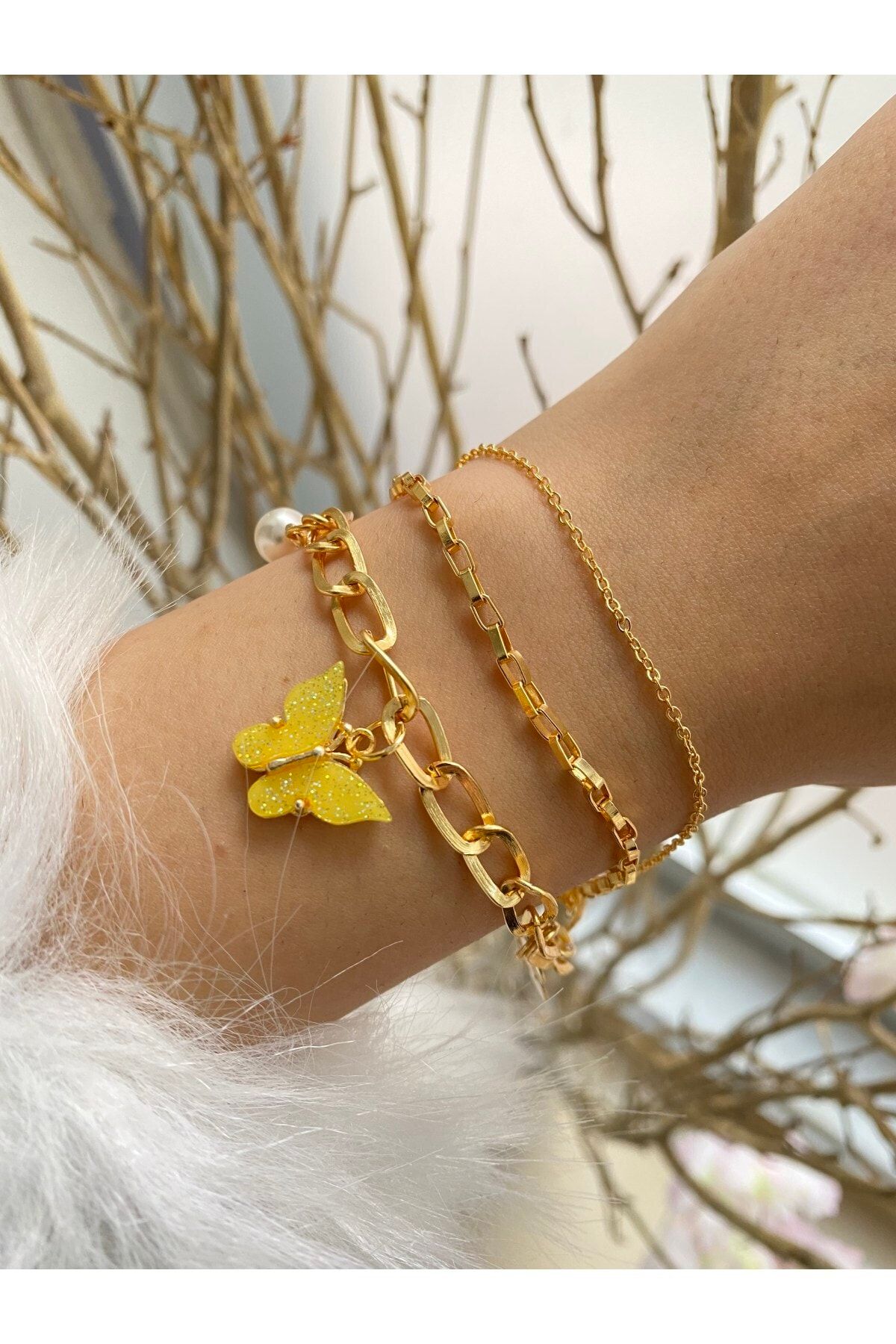 Gold plated store bracelet women's