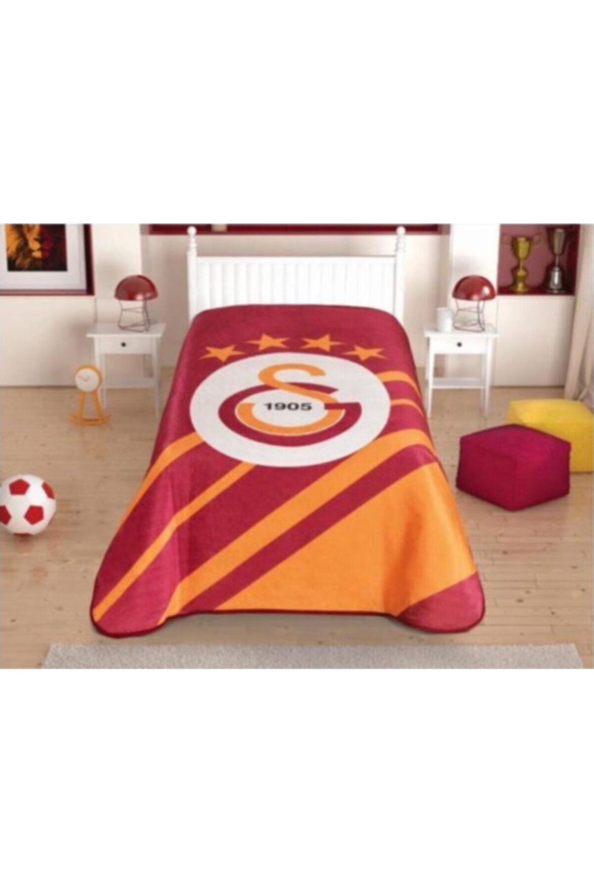 tac lisansli taraftar battaniyesi galatasaray cim bom bom cimbom galatasaray fiyati yorumlari trendyol