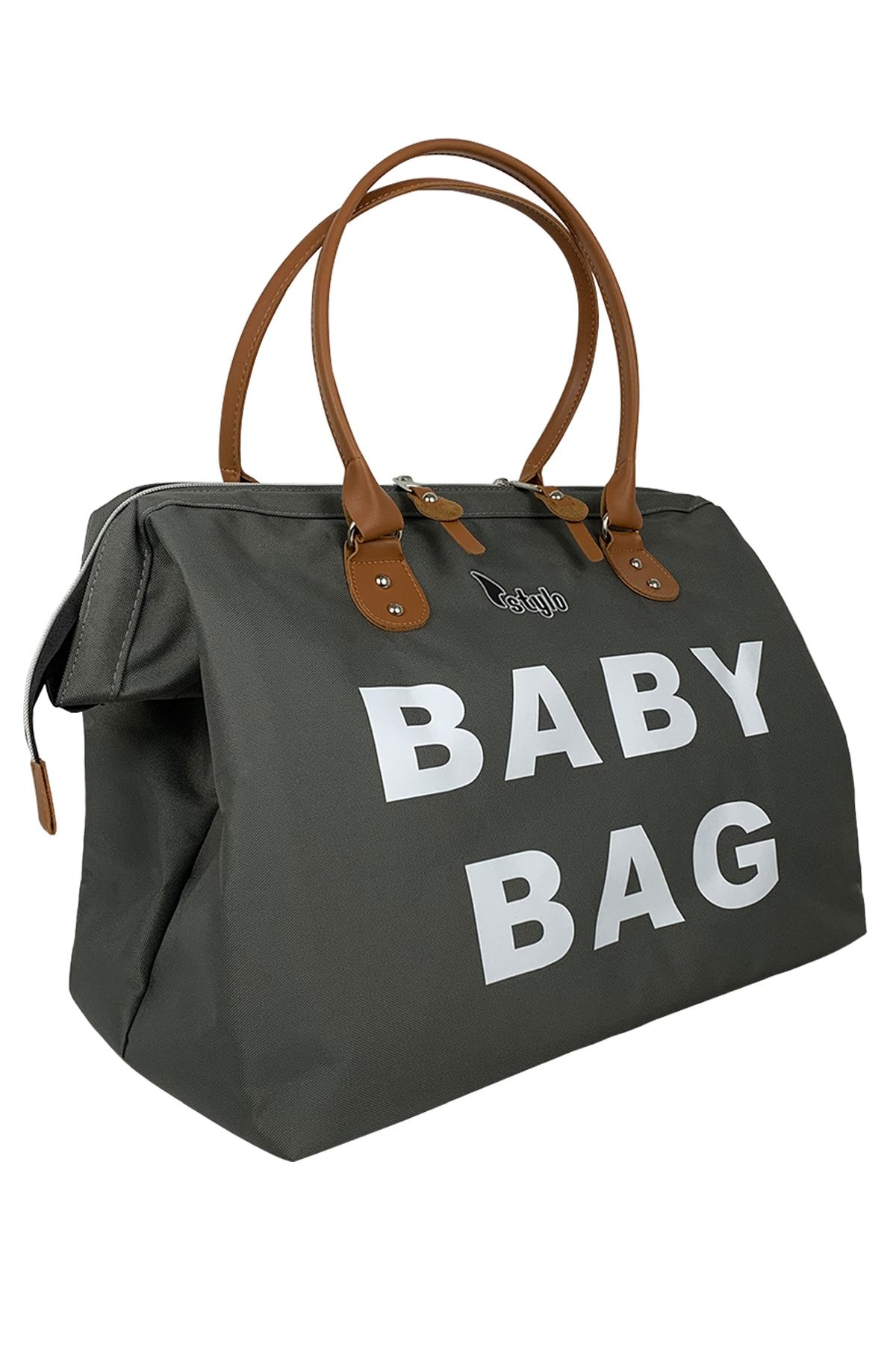 stylo baby bag anne bebek bakim kadin cantasi gri fiyati yorumlari trendyol