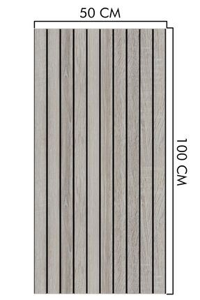 Ahşap Görünümlü Strafor Duvar Kaplama Paneli Isı Ve Ses Yalıtımlı 300-114 - 50x100 Image 0