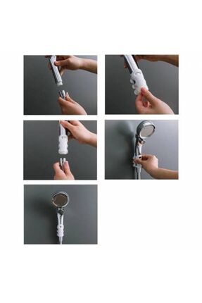 Duş Başlığı Tutucu Vantuzlu Vakumlu Silikon Başlık Tutucu Aparat-tekli Image 6