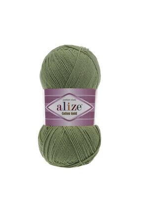 Yazlık Pamuk Ip Cotton Gold Amigurumi Punch Ipi 485 Yeşil Image 0