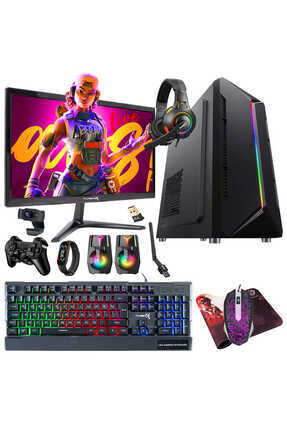 Tx5355 I5 3470 8gb Ram 256gb Ssd 4gb Ekran Kartı 19.5 Inç Monitör Masaüstü Oyun Bilgisayarı Image 0