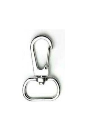 Gümüş Makrome Anahtarlık Aparatı 60 Adet Telli Kanca Klipsi Anahtarlık Halkası Image 4