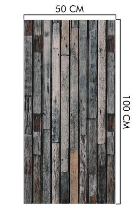 Ahşap Görünümlü Strafor Duvar Kaplama Paneli Isı Ve Ses Yalıtımlı 300-105 - 50x100 Image 0