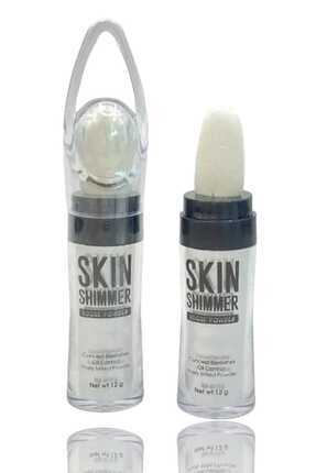 SKIN SHIMMER Lose Powder Işıltılı Vücut Simi Beyaz Renk Image 0