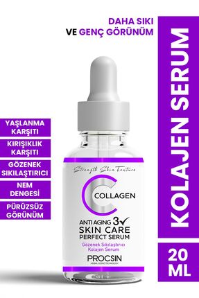 Yaşlanma Ve Kırışıklık Karşıtı Kolajen Serum 20 ml Image 0