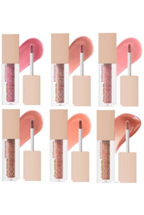 6lı Matte Renkli Lipgloss Seti 24 Saat Kalıcılık Etkisi Image 0