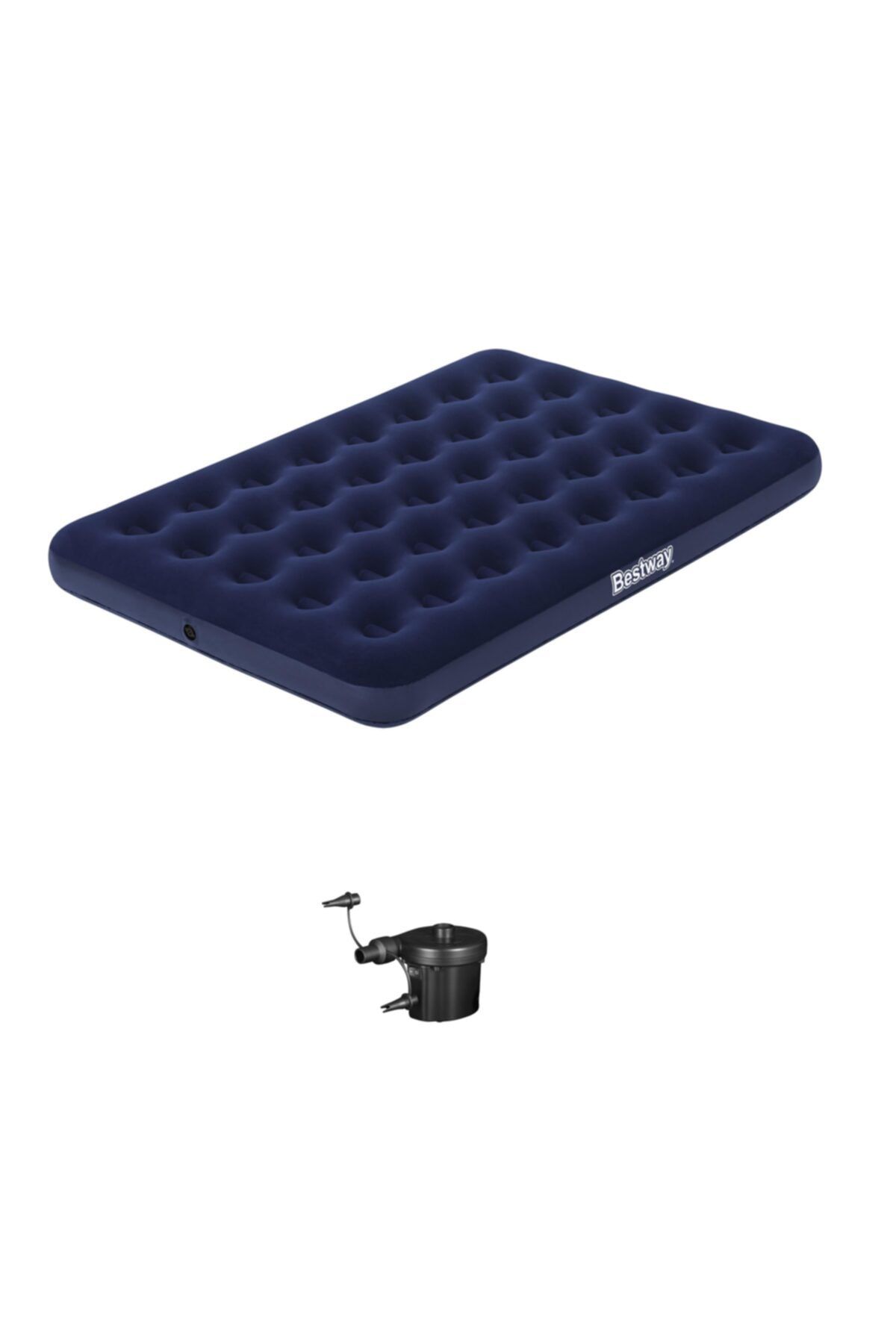 bestway cift kisilik sisme yatak elektrikli otomatik pompa 191x137x22 cm 67287 fiyati yorumlari trendyol
