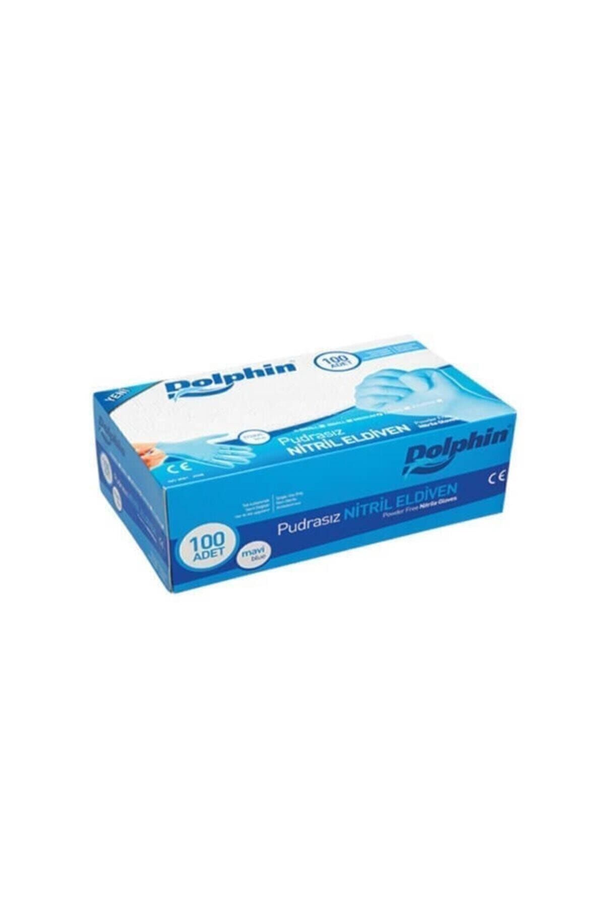 dolphin mavi nitril eldiven pudrasiz m 100lu paket fiyati yorumlari trendyol