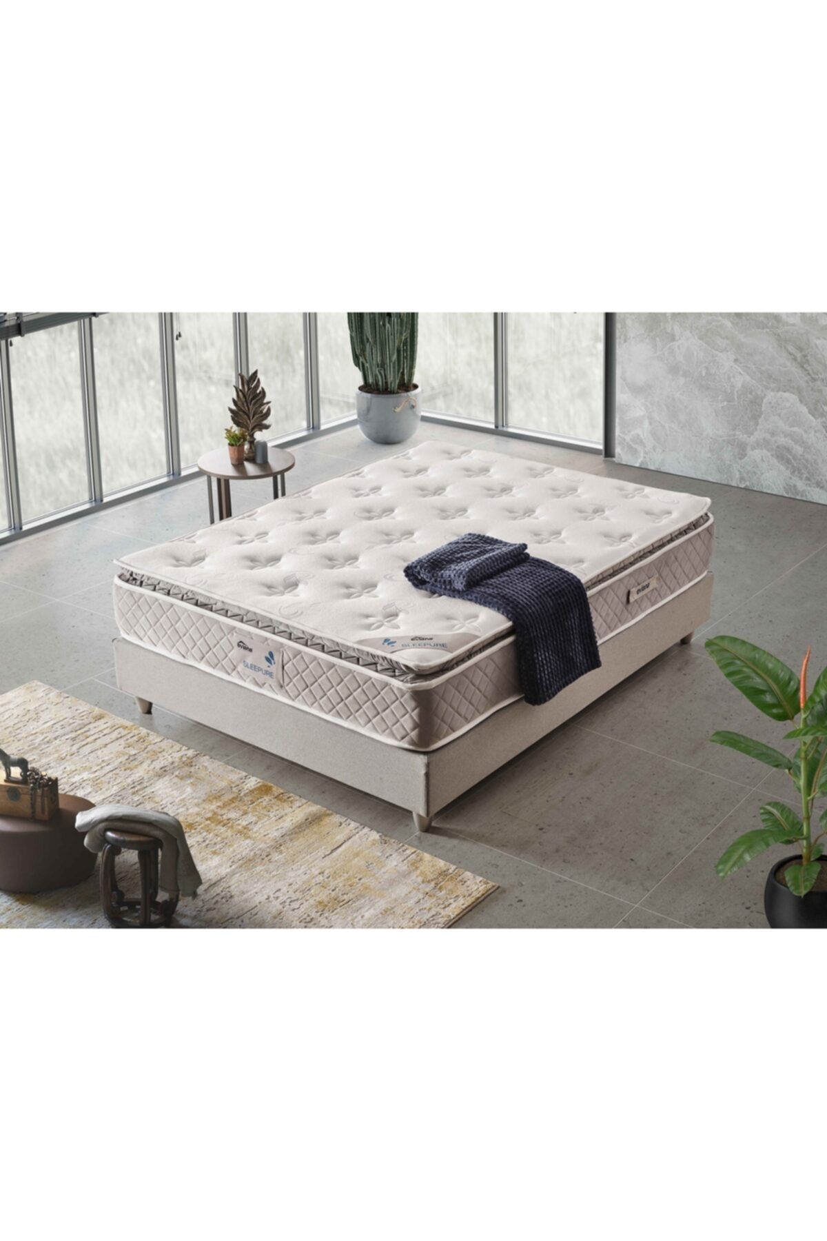 eviana ultra lux full ortopedik torba yayli sleepure yatak fiyati yorumlari trendyol