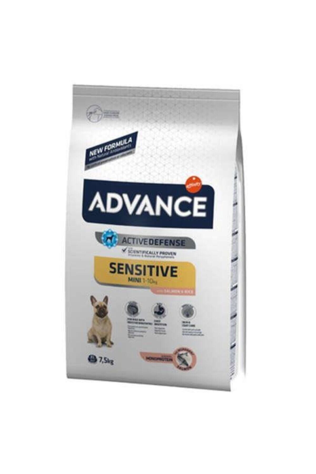 advance mini sensitive somonlu kucuk irk yetiskin kopek mamasi 7 5 kg fiyati yorumlari trendyol