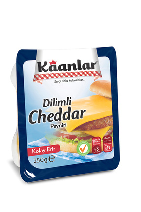 Cheddar Dilimli Peynir 250gr Image 0