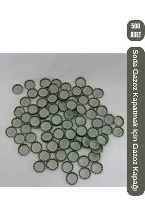 Soda Gazoz Kapatmak Için Gazoz Kapağı 500 Adet Kapak Image 0