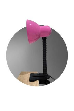 Kıskaçlı Masa Lambası (PEMBE) Image 0