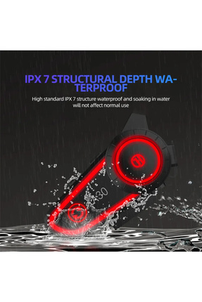 Motosiklet Bluetooth Intercom Seti Image 6