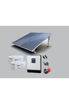 3 kWe Hazır Güneş Enerjili Sistem (tv-buzdolabı-aydınlatma-cep Telefonu Şarjı-pc Şarjı) Image 0