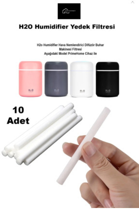 10 Adet Yedek Filtresi H2o Ultrasonik Hava Nemlendirici H2o Uyumlu Humidifier Filtresi Image 0