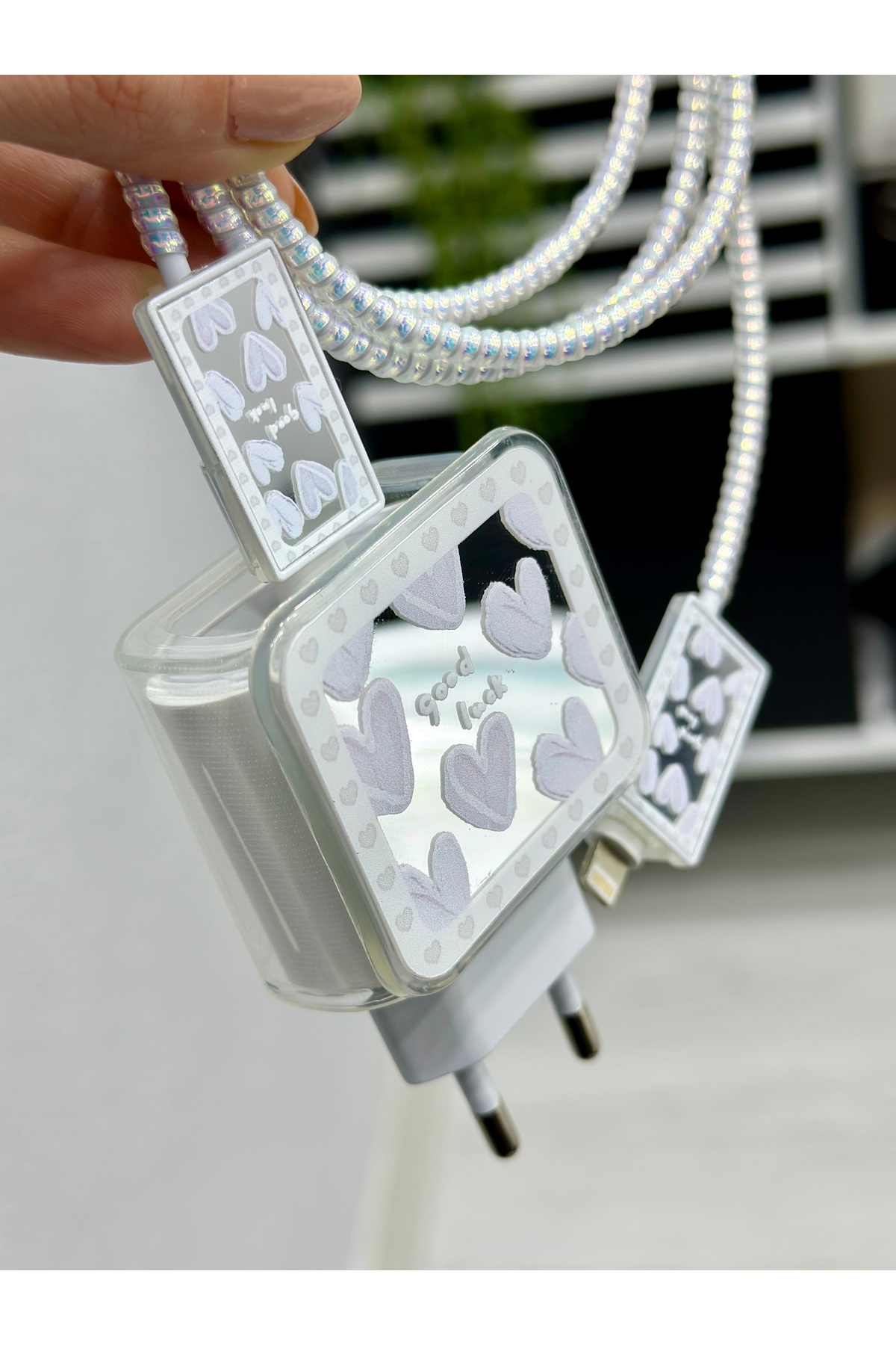 ست محافظ شارژ 5 تکه سازگار با شارژر آیفون 18/20 وات