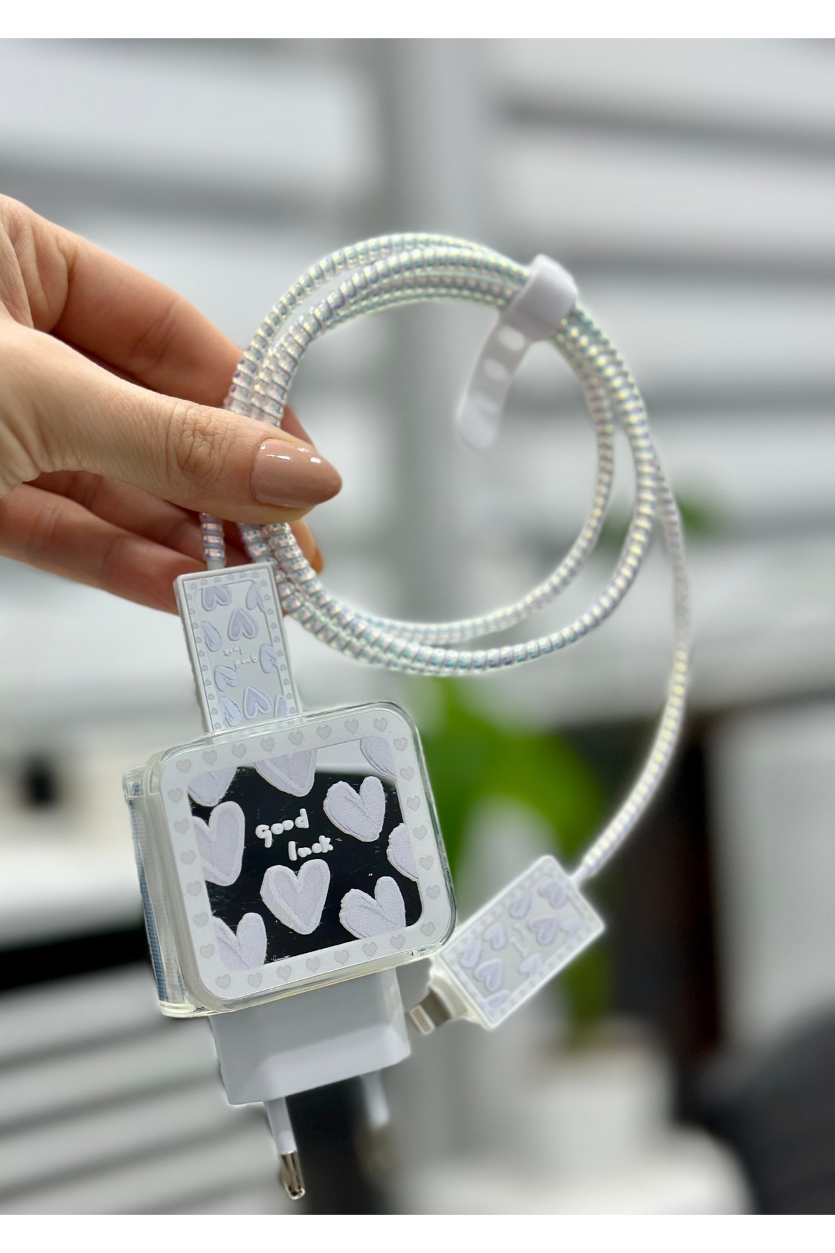 ست محافظ شارژ 5 تکه سازگار با شارژر آیفون 18/20 وات