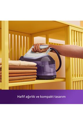 6000 Serisi Perfectcare Buhar Kazanlı Ütü, Güçlü Buhar, 1,8 Lt Çıkarılabilir Su Haznesi, PSG6024/30 Image 6