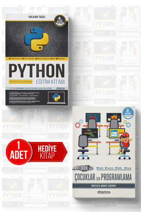 Python Eğitim Kitabı (2'li SET HEDİYELİ) Image 0