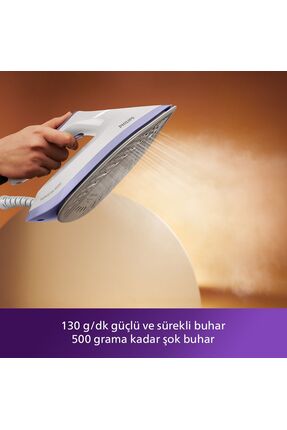 6000 Serisi Perfectcare Buhar Kazanlı Ütü, Güçlü Buhar, 1,8 Lt Çıkarılabilir Su Haznesi, PSG6024/30 Image 2