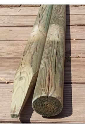 Emprenyeli Ahşap Direk Herek Kazık Bağ Kazığı 5 Çap 100 cm 5'li Paket Image 1