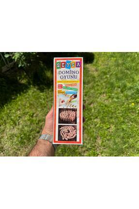 EĞİTİCİ DOMİNO VE DENGE OYUNU  2 OYUN 1 ARADA 54 PARÇA Image 0