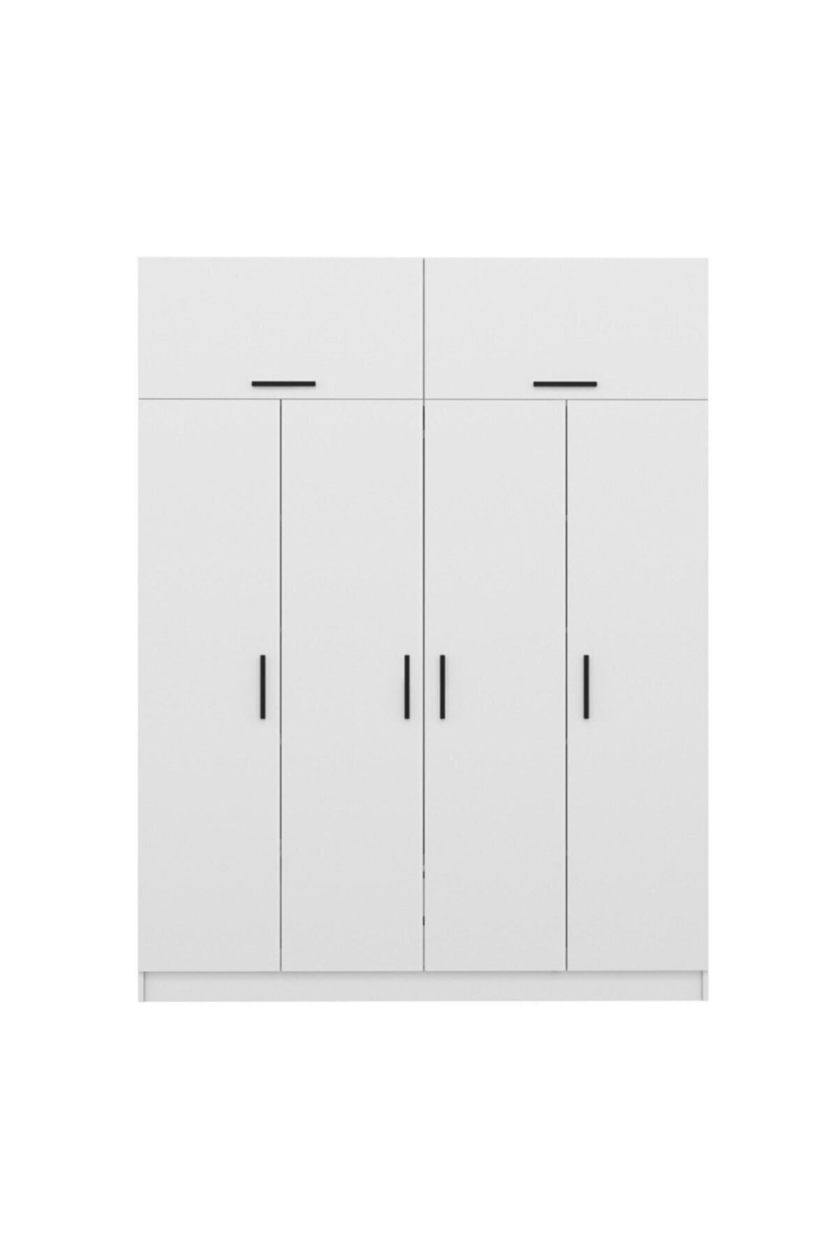 کمد لباس زنجیره ای 4 دری کاله سفید